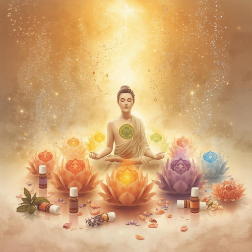 Buch "Die sieben Quellen Eine Reise durch die Chakren mit der Kraft der Düfte" von Dirk Eichler